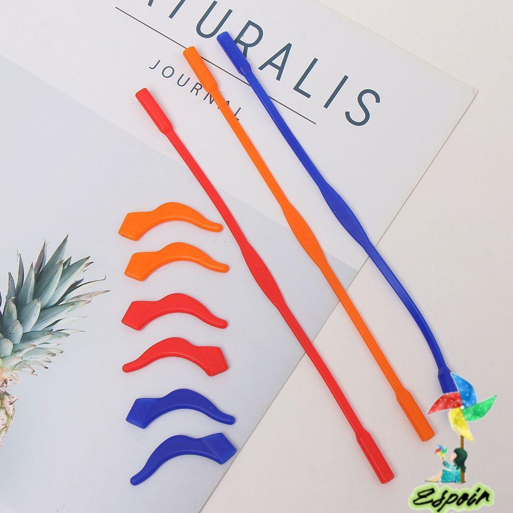 Phụ Kiện Móc Tai Bằng Silicone Chống Trượt Cho Mắt Kính