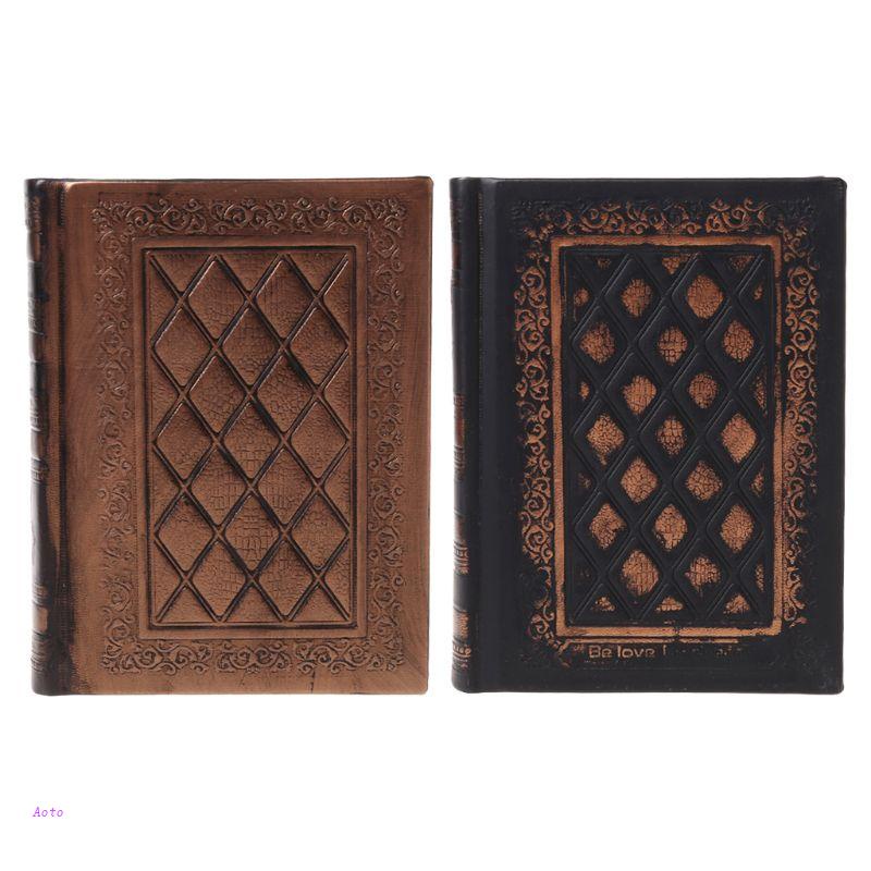 Sổ Nhật Ký Bìa Da Cứng Trơn Kiểu Vintage