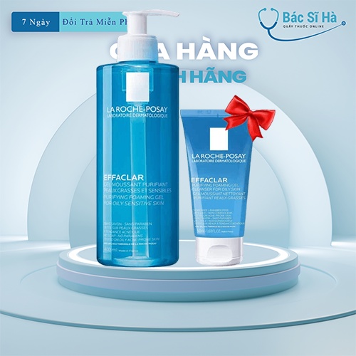 Sữa Rửa Mặt La Roche-Posay Effaclar 400ml cho da dầu, mụn, nhạy cảm