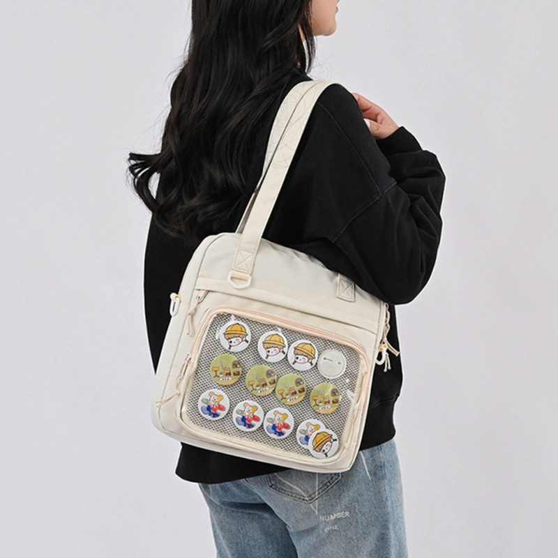 Túi Đeo Chéo Trong Suốt Phong Cách Harajuku Cho Nữ