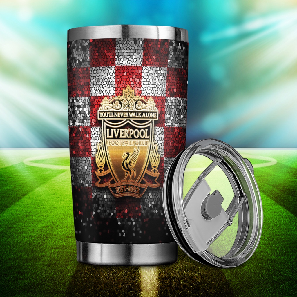 Bình Giữ Nhiệt Liverpool Inox 600ml Làm Quà Tặng Uống Nước Hàng Ngày