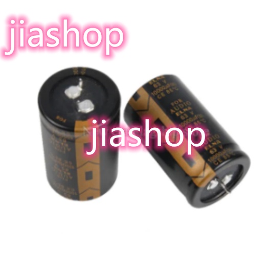 2 Chiếc Tụ Điện 63V 10000uF 35x50mm Bộ Khuếch Đại Âm Thanh Lọc Tụ Điện 10000uF 63V Mới Ban Đầu jiash