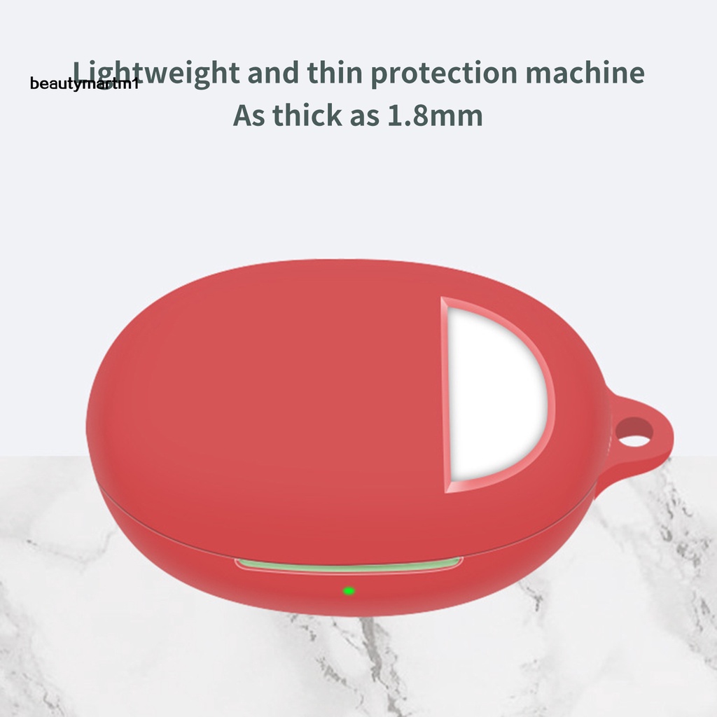 Vỏ Bảo Vệ Hộp Sạc Tai Nghe Bluetooth Realme Buds Q2S Bằng Silicon Siêu Mỏng Chống Bụi BMM1