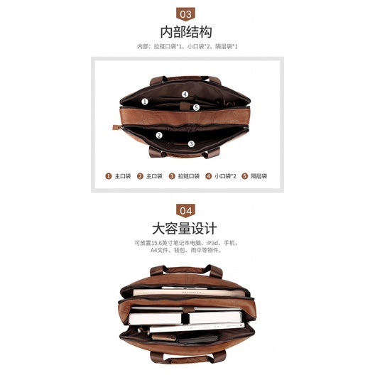 Túi Da Đeo Chéo Phong Cách Retro Âu Mỹ Sang Trọng Cho Nam