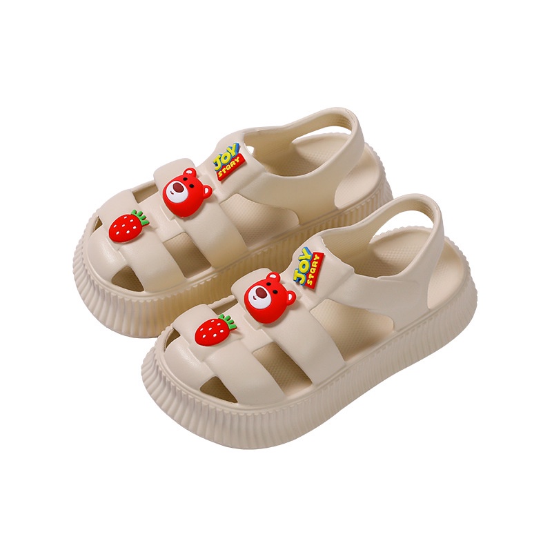 Giày sandal AYUER thiết kế phong cách La Mã Hàn Quốc hoạt hình thời trang
