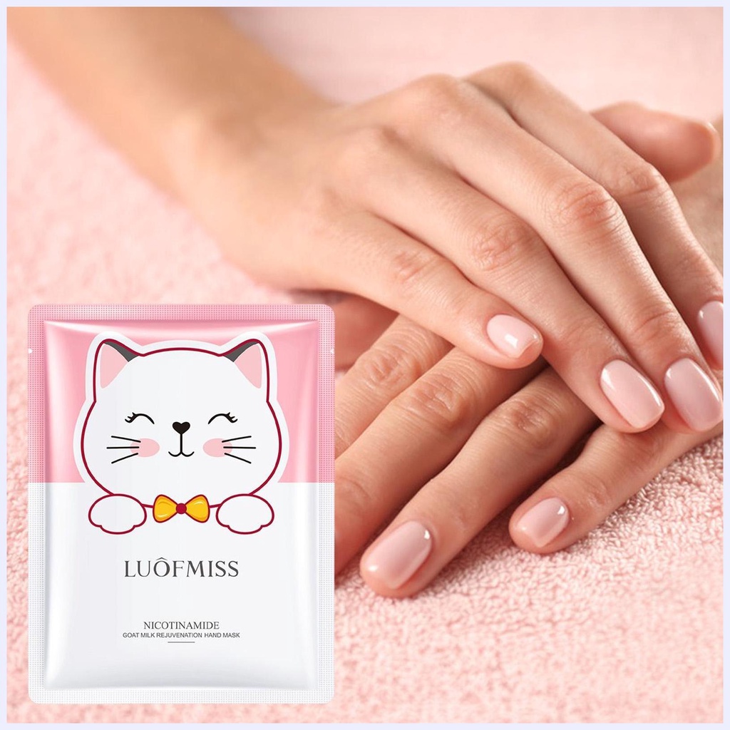 Mặt nạ tay sữa dê Beaute - Găng tay mặt nạ sữa dê, Găng tay sửa chữa da tay, sửa chữa da tay khô và thô ráp