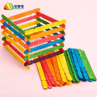 Que kem gỗ màu làm mô hình handmade