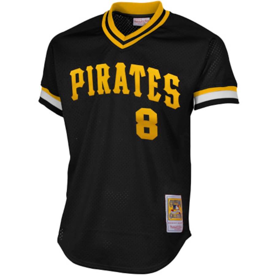 Hq1 Áo Thun Bóng Chày MLB Pittsburgh Pirates Willie Stargell QH1