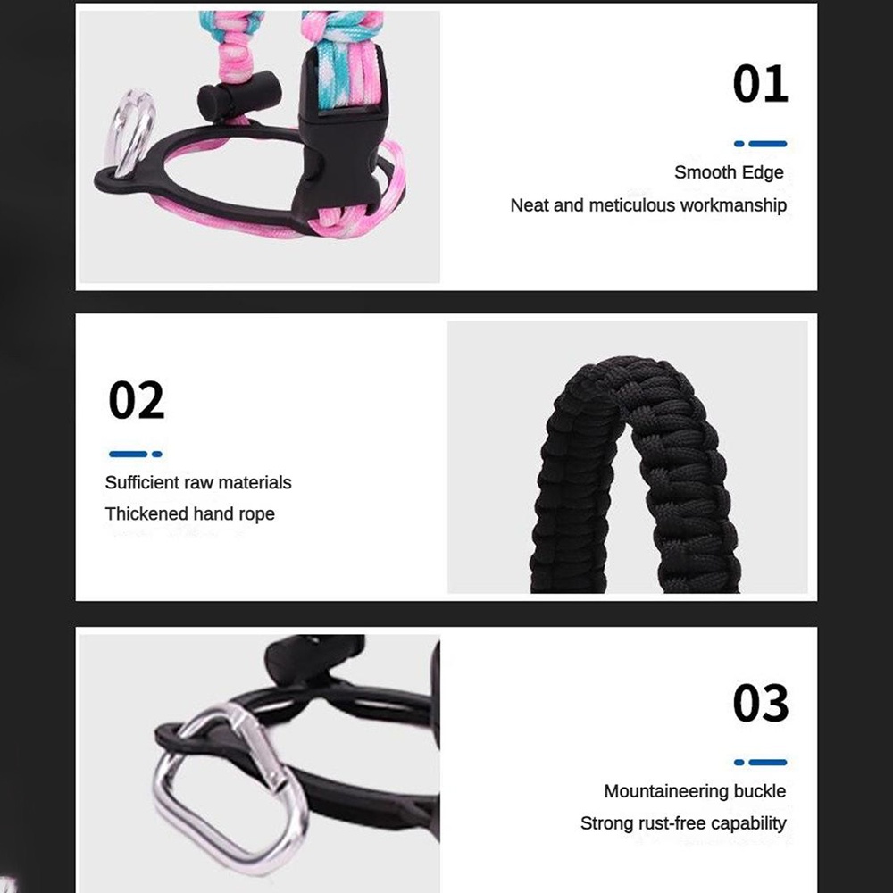 Giá Đỡ Bình Nước Có Dây Thừng Chống Trượt Trang Trí An Toàn