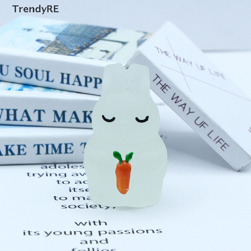 1 Thỏ Dạ Quang Dễ Thương Trang Trí Tiểu Cảnh