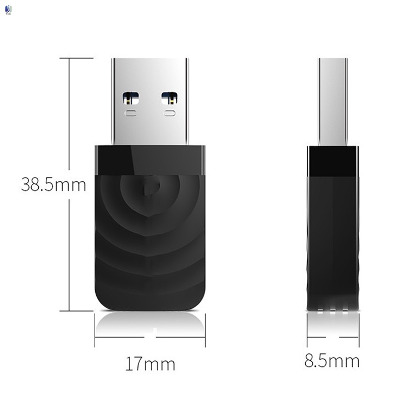 Thẻ Mạng Hai Tần Số 1300m Gigabit Mini 1300m Di Động Tiện Dụng Cho Máy Tính