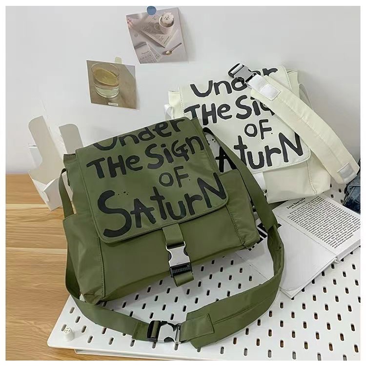 Túi Đeo Chéo In Chữ Phong Cách Mới 2023