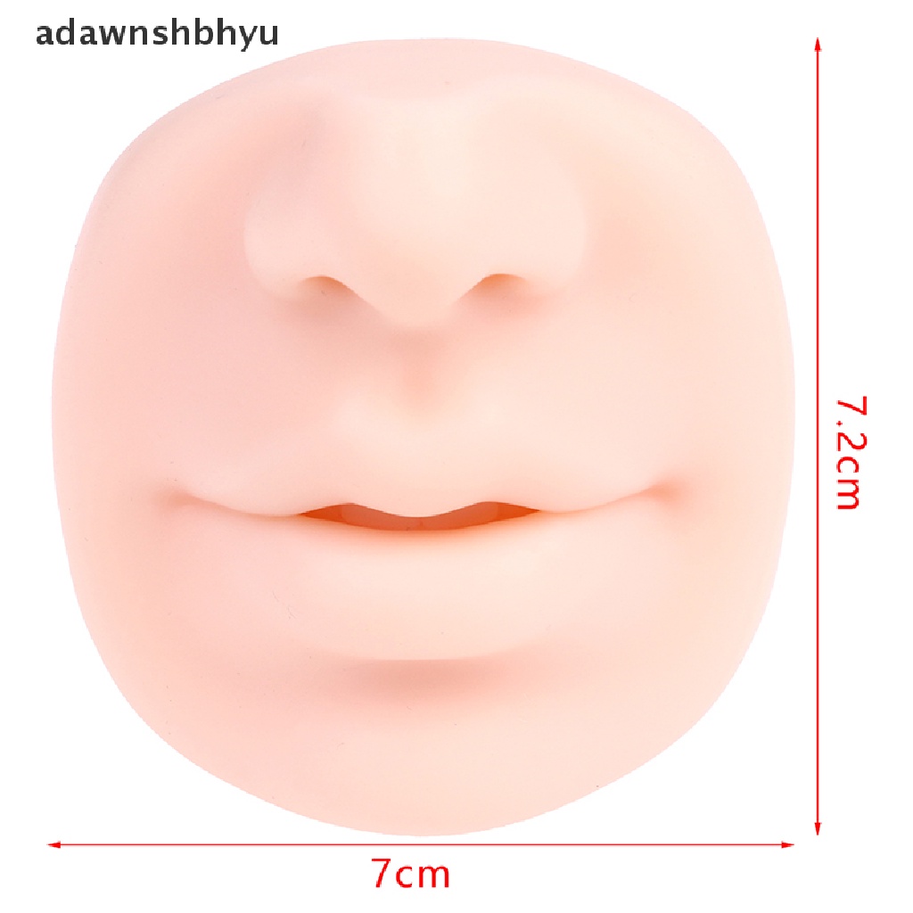 Mô Hình Mặt Môi 5D Bằng Silicon Dùng Luyện Tập Trang Điểm