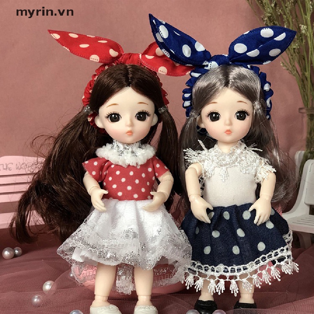 Búp Bê Công Chúa 17cm Kèm 13 Khớp Nối ob11 Dễ Thương Cho Bé Gái