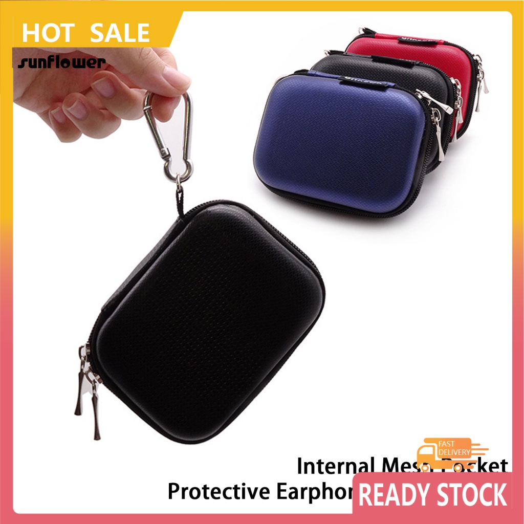 Hộp Đựng Cáp Dữ Liệu USB / Tai Nghe Chống Rơi Dễ Mang Theo