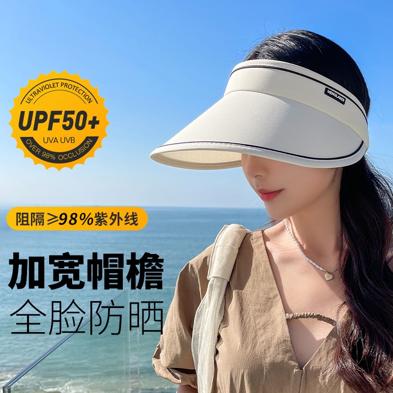 Mũ Chống Nắng Tia UV Hở Chóp Thời Trang Mùa Xuân Phong Cách Nhật Bản Mới Dễ Phối Đồ Cho Nữ