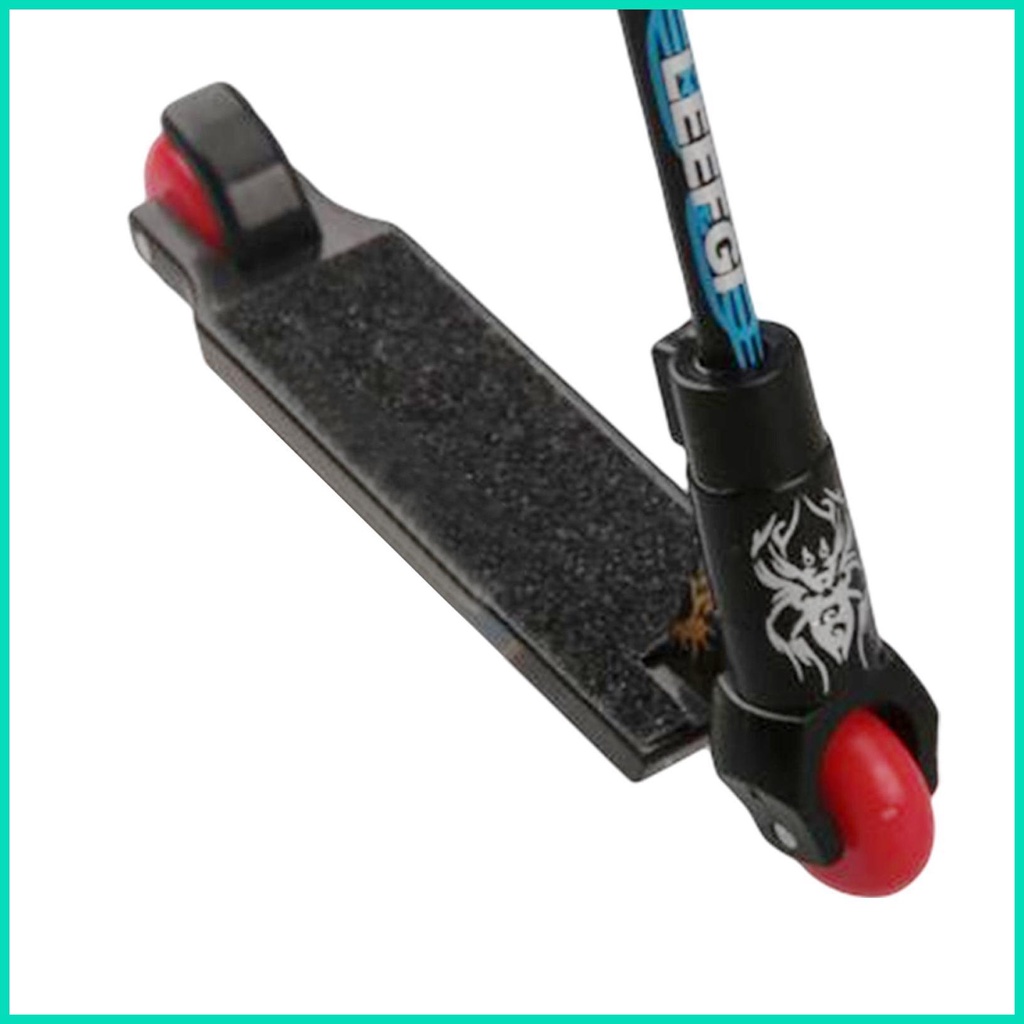 Xe tay ga mini mini hai bánh đồ chơi ngón tay màu đơn giản xe tay ga chuyển động đầu ngón tay ván trượt cho hjuvn