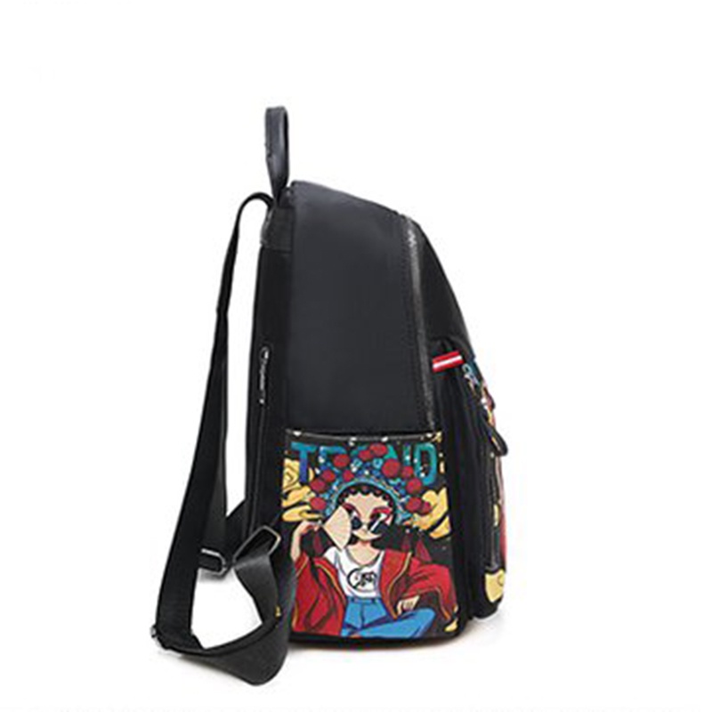 Ba Lô In Họa Tiết Thời Trang Dành Cho Nữ