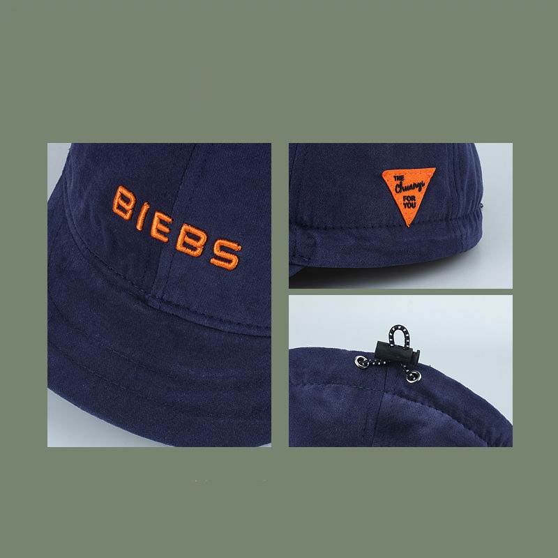 Mũ Lưỡi Trai PAUL FITZGERALD Dây Rút In Chữ Phong Cách Đường Phố Nhật Bản Thời Trang Xuân Hè Cho Nam Và Nữ