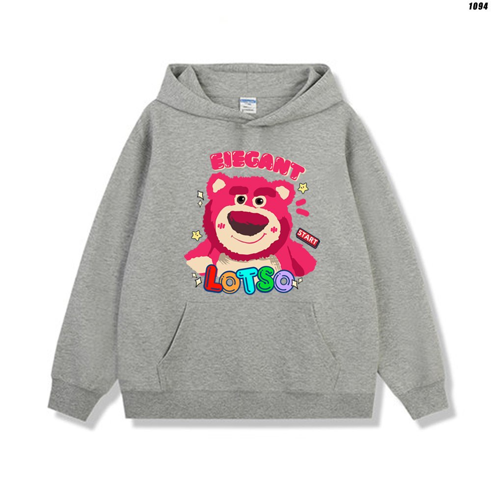 Áo Hoodie Nữ Gấu Dâu Vải Nỉ Bông Áo Hoodie Unisex Ken T-Shirt 1094 | BigBuy360 - bigbuy360.vn