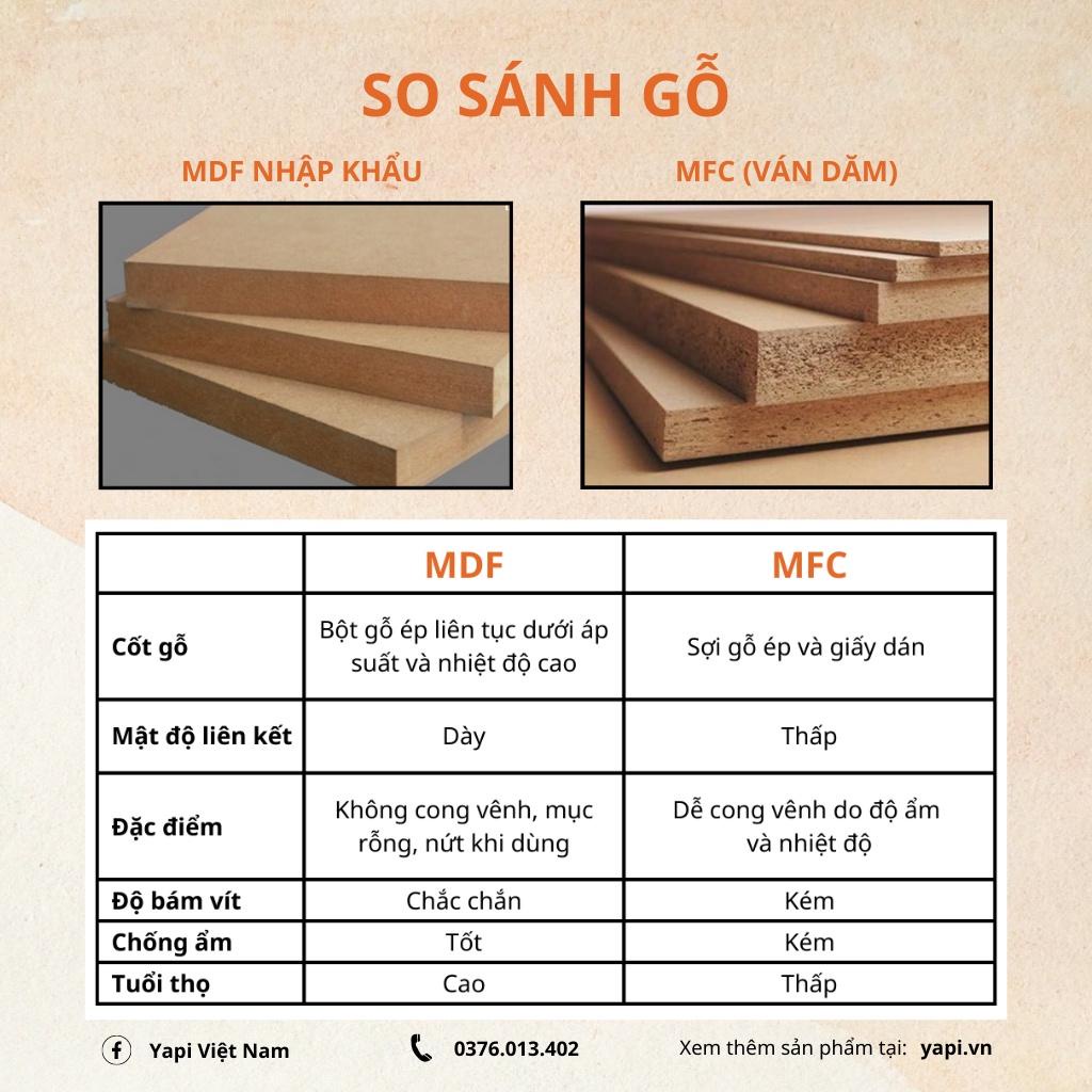 Tủ Quần Áo Gỗ 3 Cánh Mở 120x40x180cm Gỗ MDF Nhập Khẩu Tự Lắp Tại Nhà Dễ Dàng GHC-51464