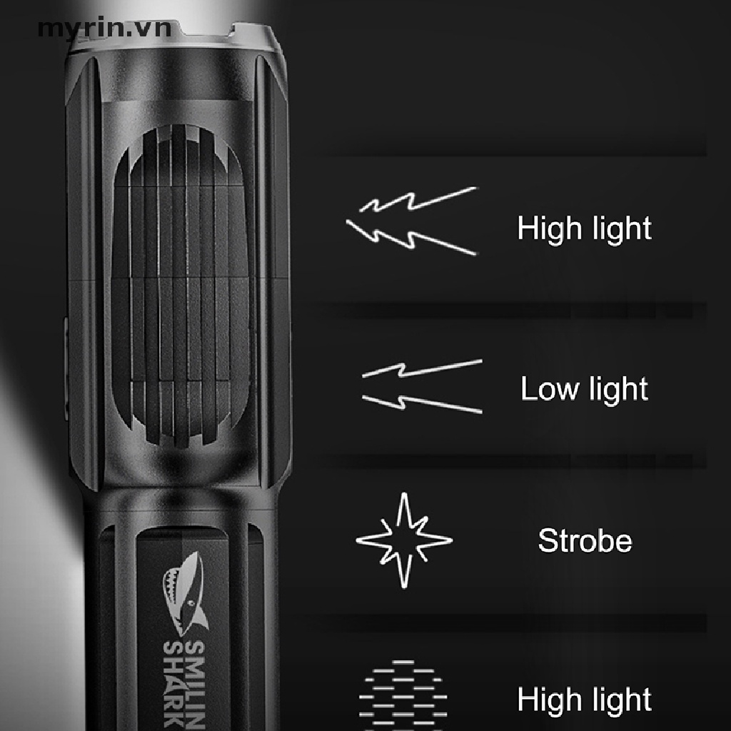 Đèn Pin LED COB Mini Chống Thấm Nước Có Thể Sạc Lại Qua USB