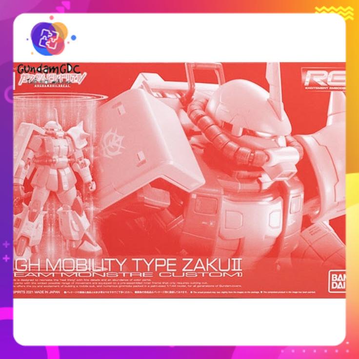 Mô Hình Lắp Ráp Bandai RG High Mobility Type Zaku II  4573102621979  Bandai