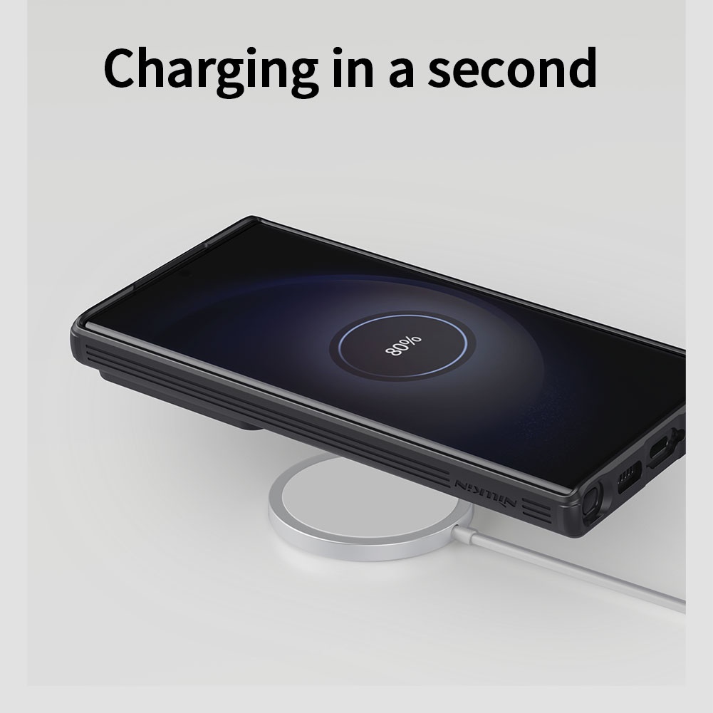 Ốp lưng Samsung Galaxy S23 Ultra NILLKIN CamShield S Lens bảo vệ nắp từ tính cho Samsung S23 Ultra