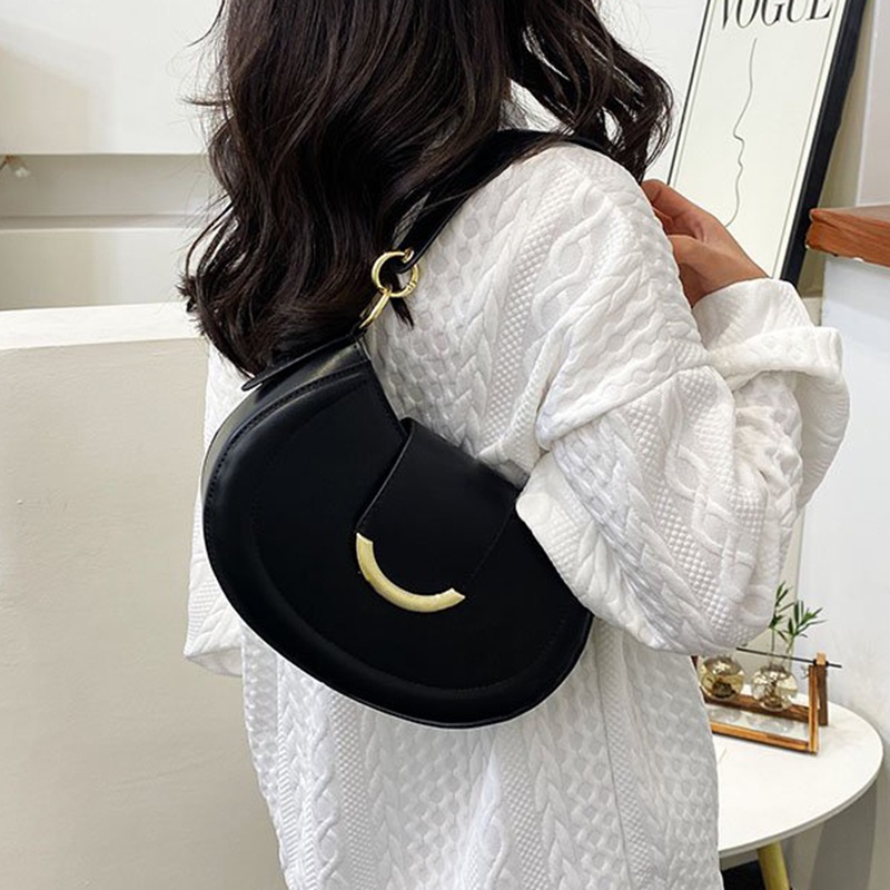 Túi Đeo Chéo Màu Trơn Thời Trang Dành Cho Nữ