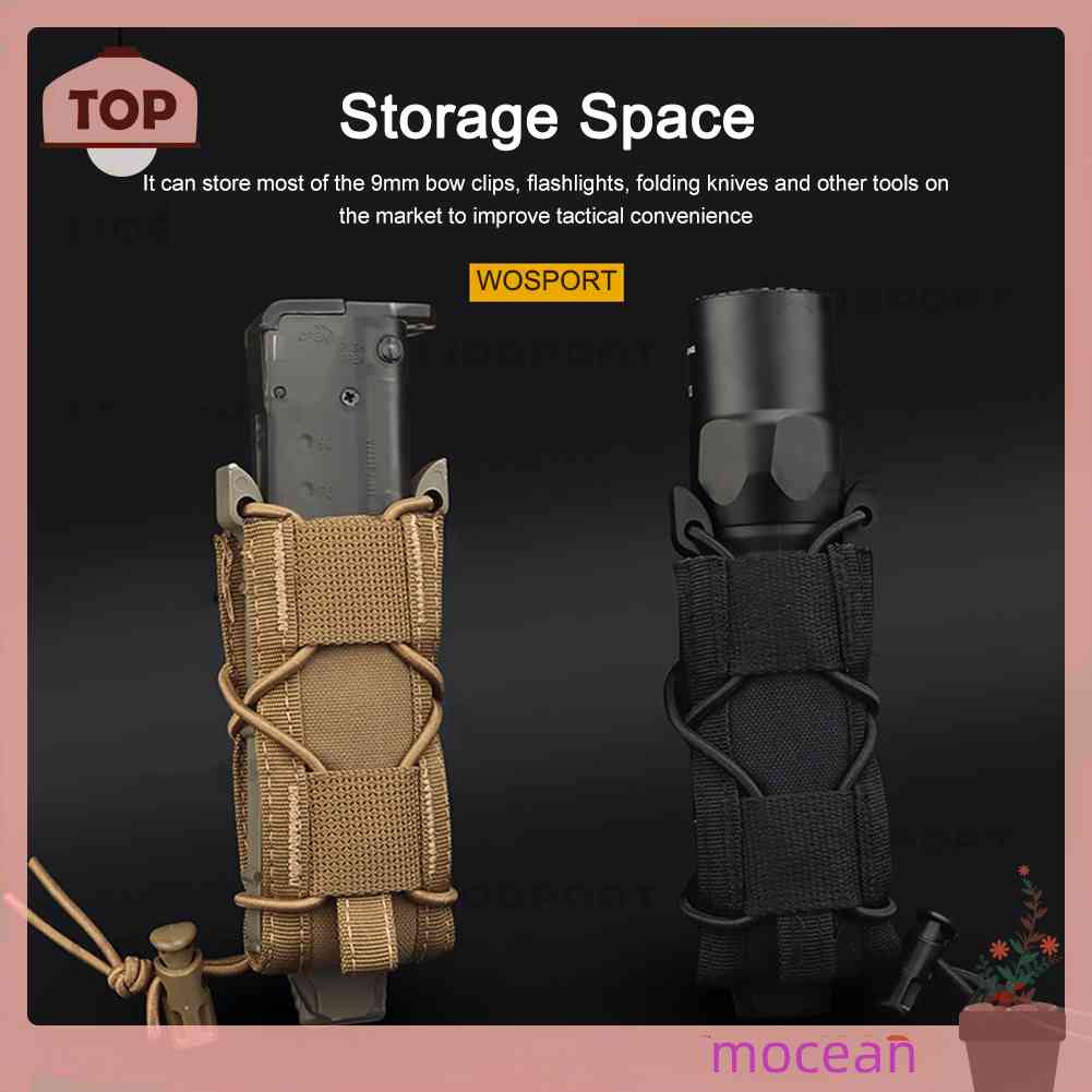 Mới Túi Đựng Đèn Pin 9mm Dành Cho Leo Núi, Săn Bắn