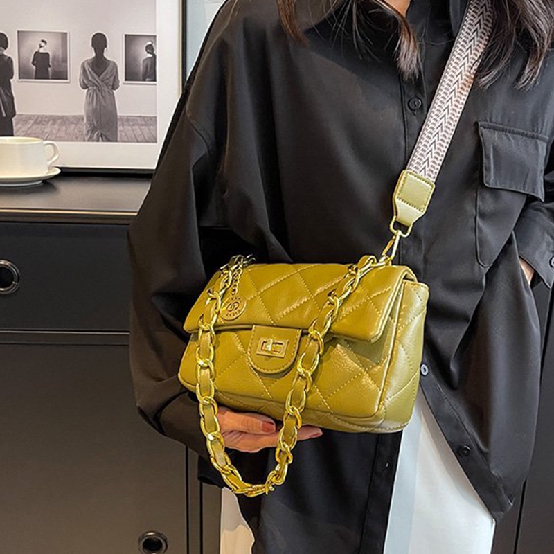 Túi Đeo Chéo Hình Vuông Nhỏ Thiết Kế Tinh Tế Hợp Thời Trang Cho Nữ