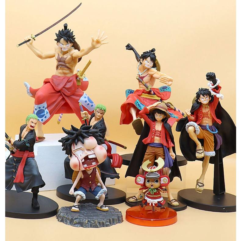 Mô hình One Piece Luffy, Zoro ,Law figure mô hình anime One Piece Mô hình nhân vật Anime