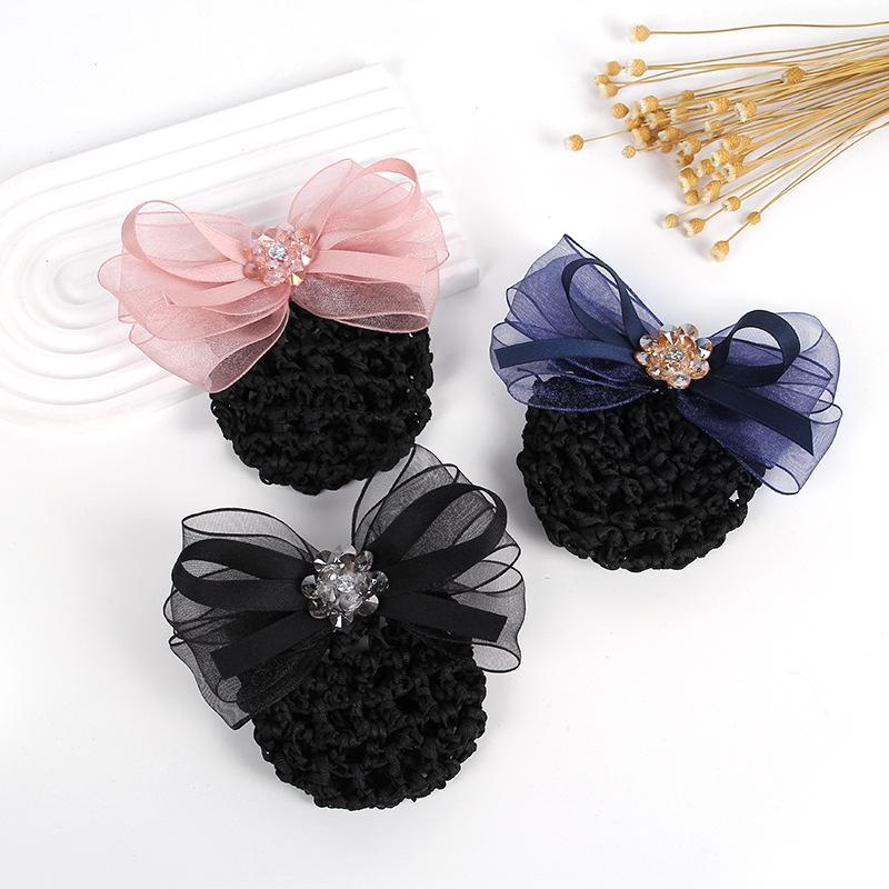 Cài Tóc Vải Tuyn Hình Hoa Phong Cách Hàn Quốc Mới