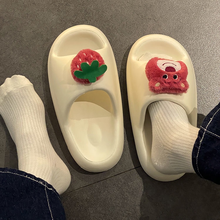 ISAHINI dép nữ dép bánh mì Dép Đi Trong Nhà Thoải Mái Cho Nữ 13Z23032109