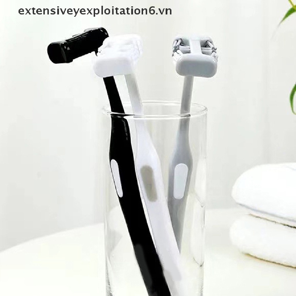 Bàn Chải Đánh Răng 6 Mặt Lông Mềm Cho Người Lớn