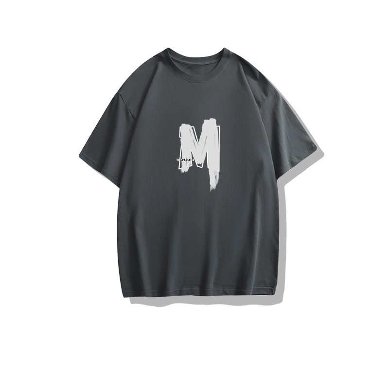 Áo thun NRVP 100% cotton tay ngắn thời trang plus size cho nam và nữ