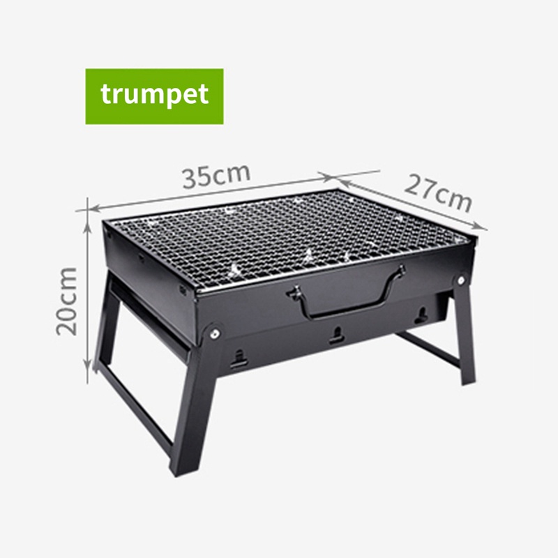 1 Vỉ Nướng Bbq Gấp Gọn Tiện Dụng Mang Theo Du Lịch Cắm Trại