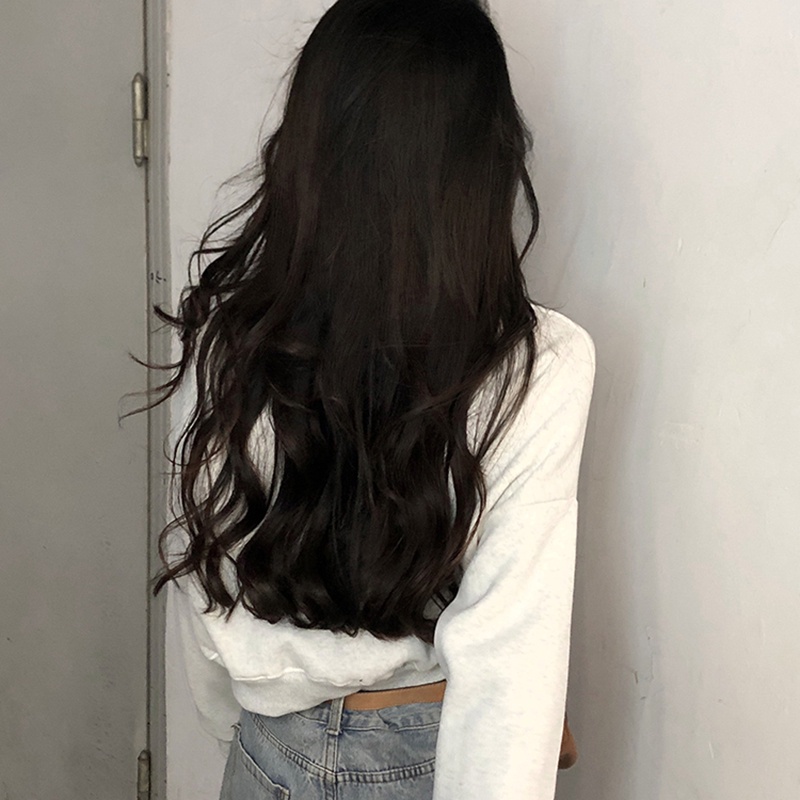 IELGY   Áo sweater Lông Cừu Dày Dặn Cổ polo Thêu Họa Tiết Phong Cách Hàn Quốc Cho Nữ