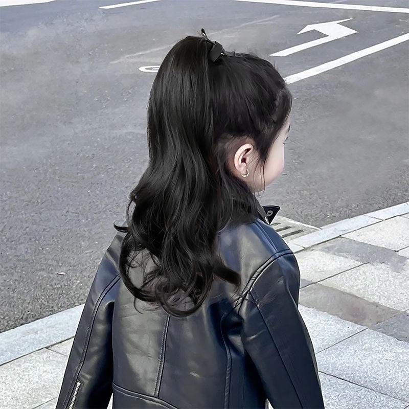 Tóc Giả Đuôi Ngựa Dài Xoăn Tự Nhiên Dễ Thương Dành Cho Nữ