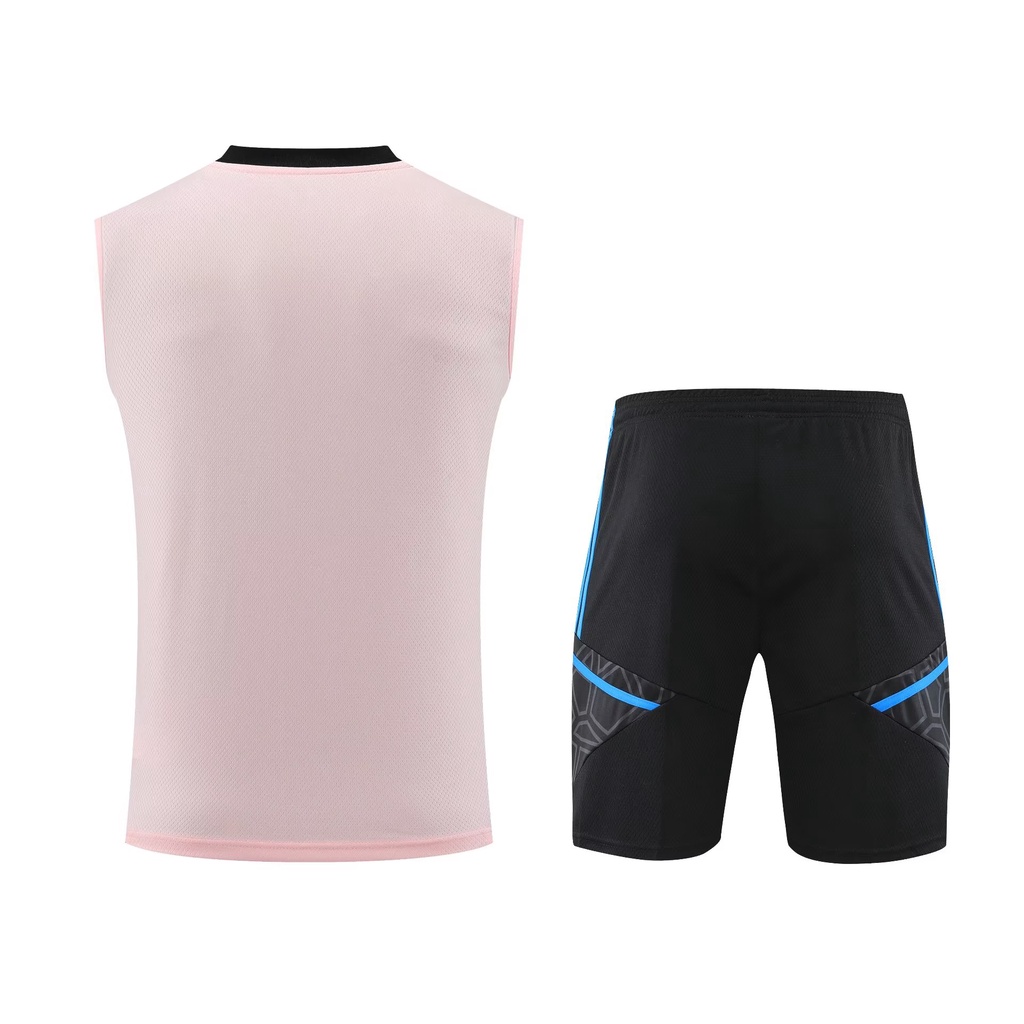 Áo Thun Ba Lỗ Kèm Quần Short Màu Hồng Size S-2XL