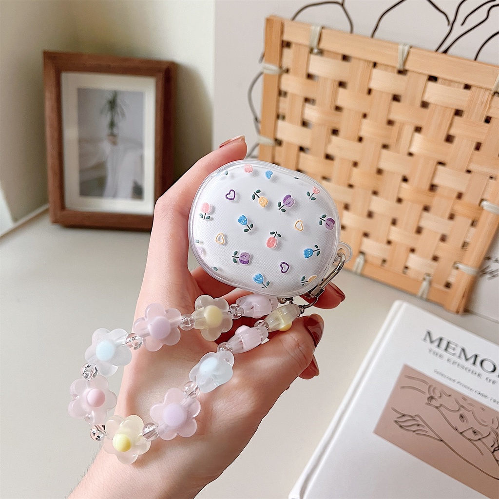 Vỏ Bảo Vệ Hộp Sạc Tai Nghe Redmi buds4 lite tws Bằng tpu + acrylic Đơn Giản Chống Sốc