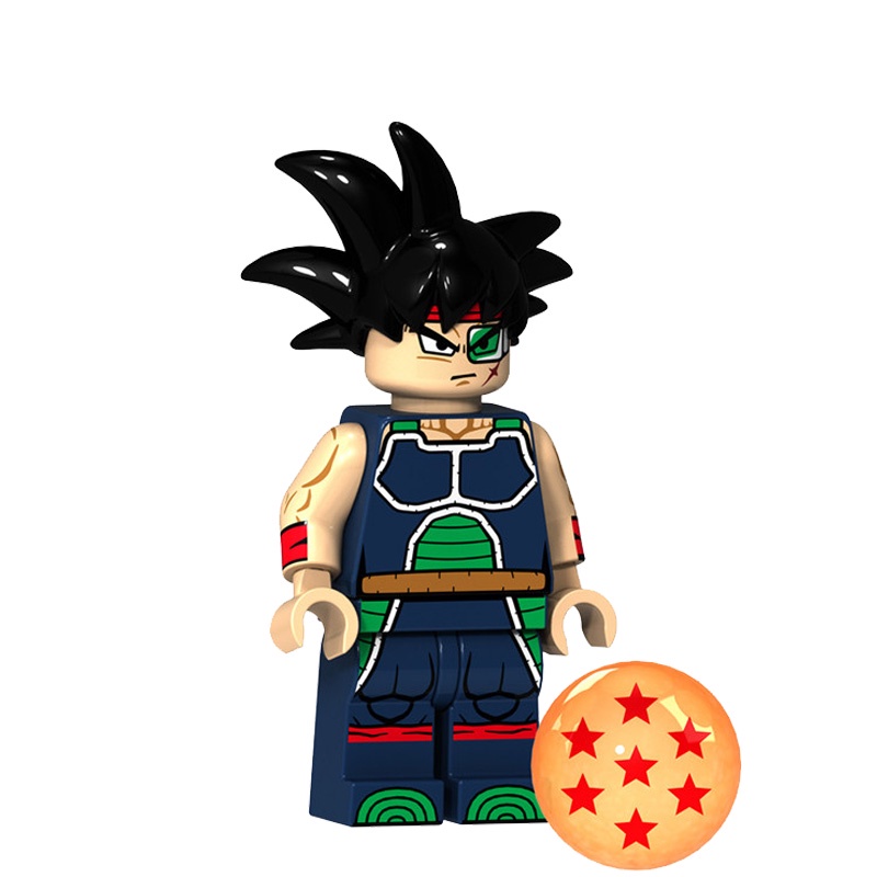 DBZ Anime Series Dragon Son Goku Gohan Raditz Vegeta Ball Mini Building Block Bricks Model Figures Kids Toys