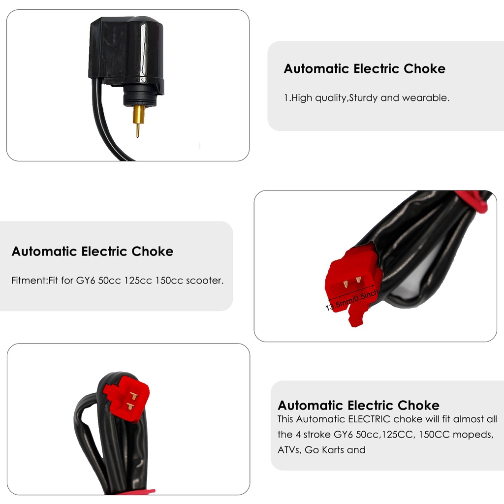 1 Bộ Chế Hòa Khí Tự Động Cho Xe Máy GY6 50cc 125CC 150CC