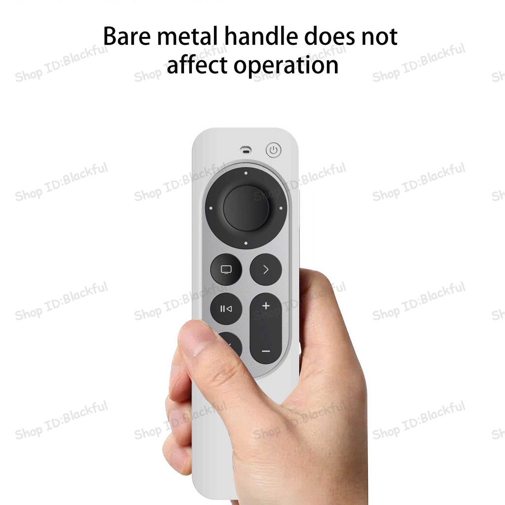Vỏ Bọc Điều Khiển Từ Xa Bằng Silicone Cho Apple TV 6th Siri 4K Apple TV 7th