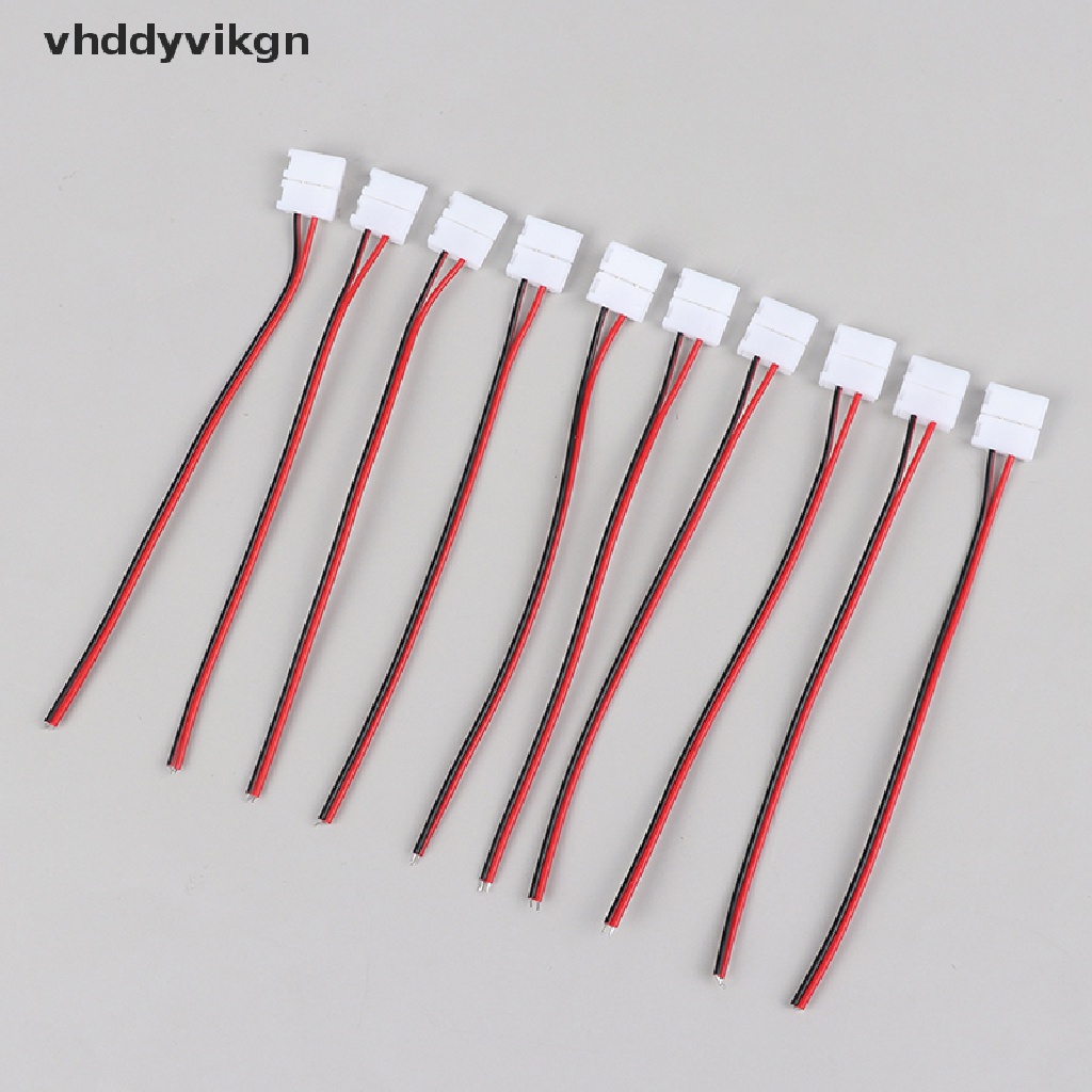 Set 10 Kẹp Nối Dây Đèn LED 2 Pin 8mm 10mm Chuyên Dụng