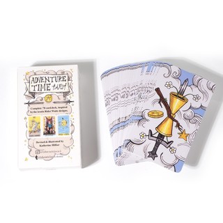 Adventure Time Tarot Deck Cards Fortune Telling Card Game Divination Tools