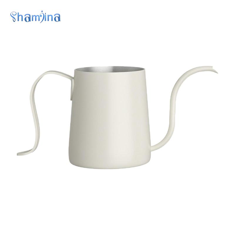 Shamjina Ấm Đun Nước Pha Cà Phê Tiện Dụng Cho Gia Đình inox 304 mịn 250ML