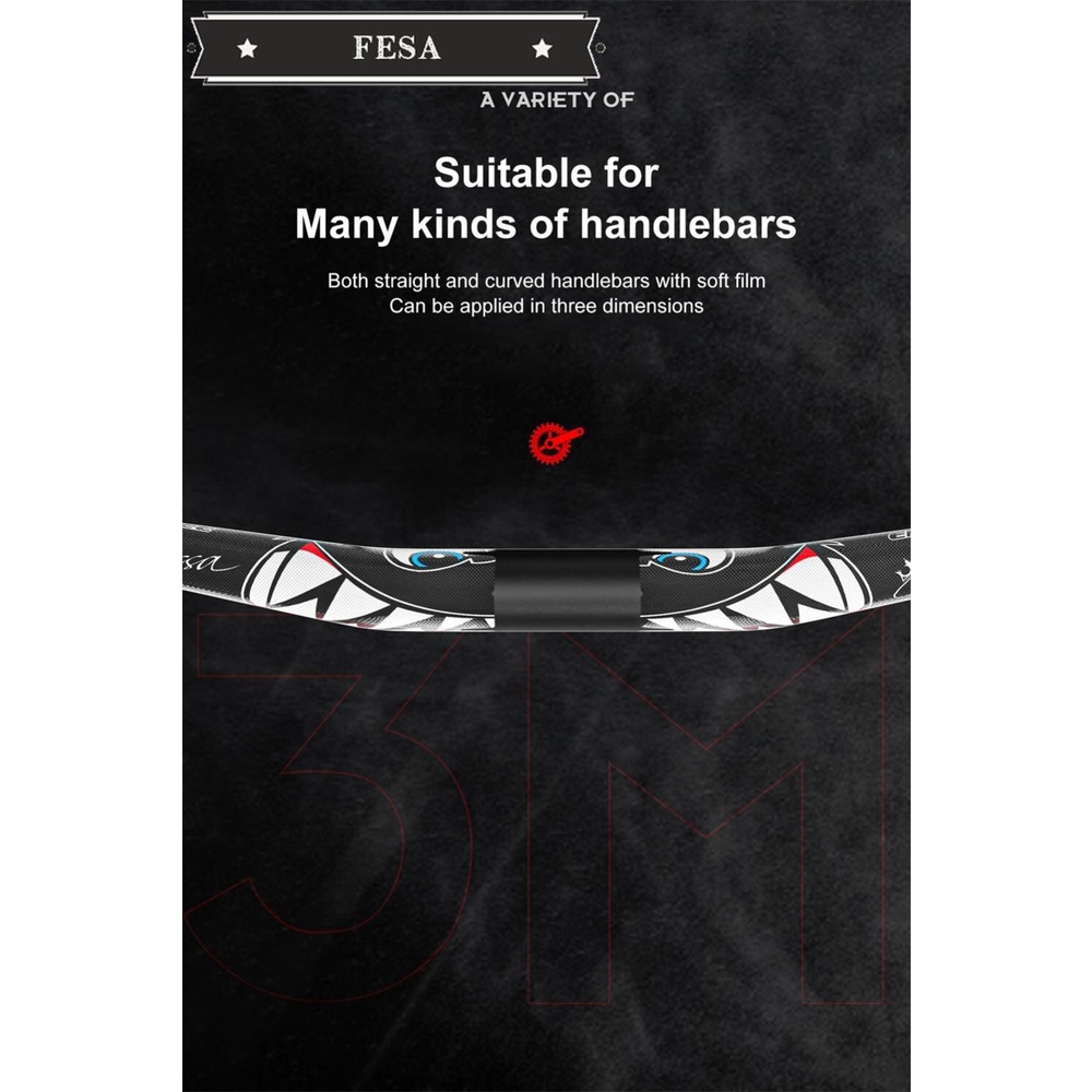 Miếng Dán Ngang Bảo Vệ Tay Lái Xe Đạp Leo Núi FESA MTB