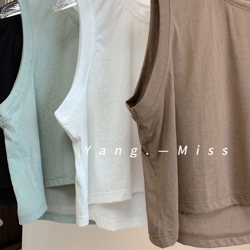 Áo Thun Bóng Chày Ba Lỗ Dáng Rộng Thời Trang Tập Yoga