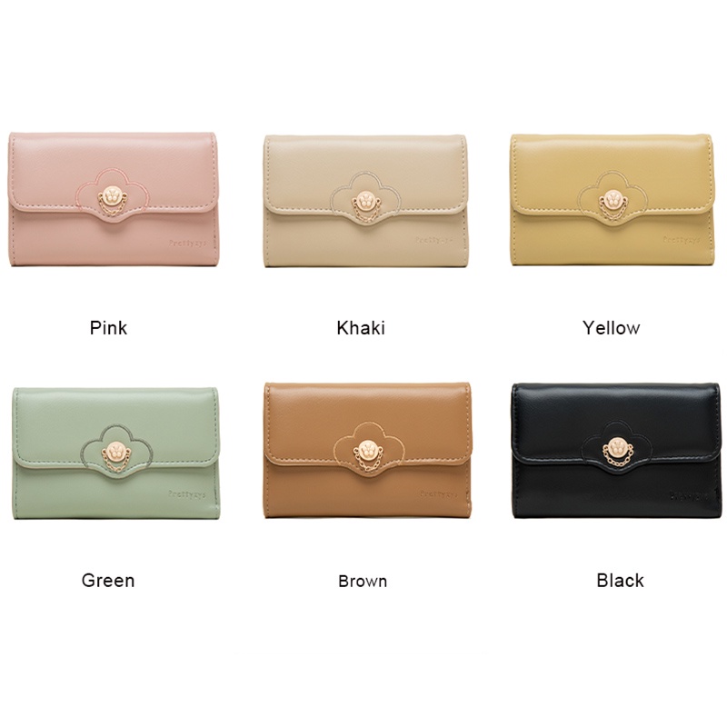 Ví Gấp Ba Thời Trang Xinh Xắn Dành Cho Nữ